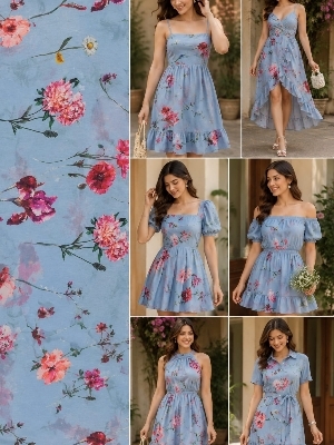 Poleyster chiffon