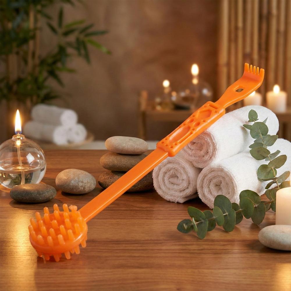 Long Handle Body Massage Roller Stick (1 Pc) - Age Group: As Per Product Requirement