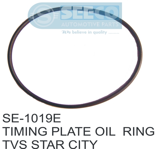 TIMING PLATE OIL RING - Rubber Material, 20-255 Grams | Polished Finish, Designed for Automotive Industry Applications