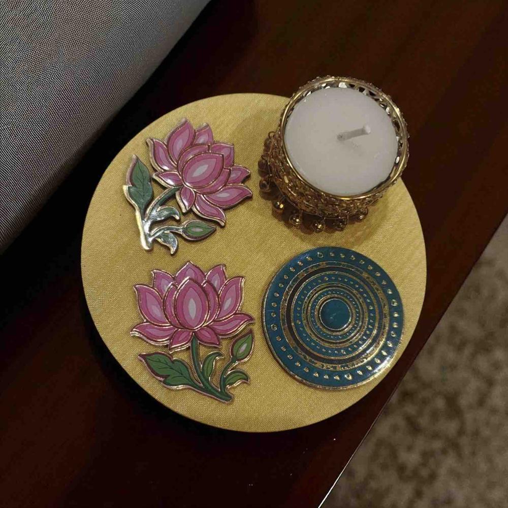 Rangoli Diya Pack of 2