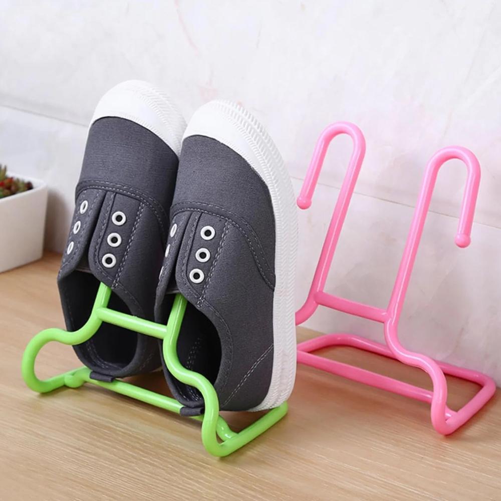 Multi-function Shelf Drying Rack Shoe Rack Stand Hanger (1 Pc) - Application: As Per Product Requirement