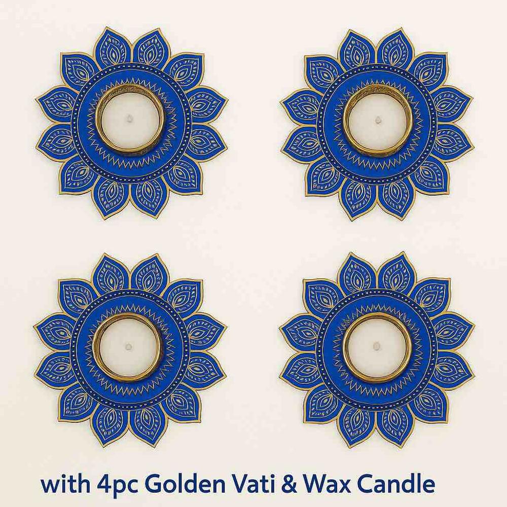 Rangoli Candle Stand Box