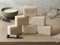 Goat Milk Soap Base - Color: White
