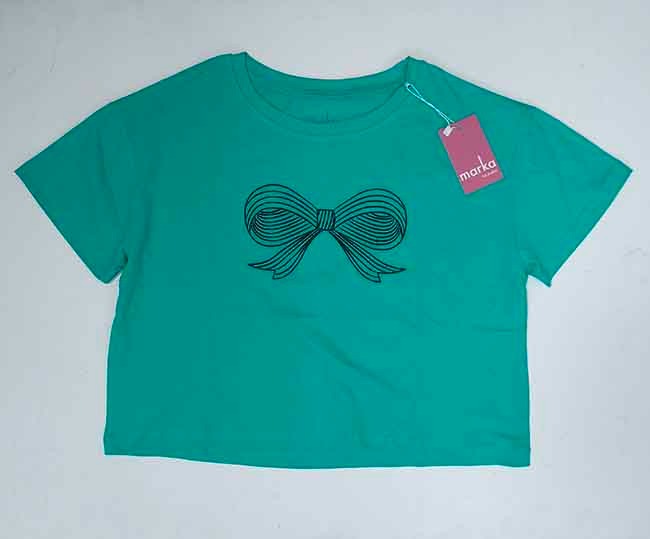 W13675 | marka Ladies Cropped Top