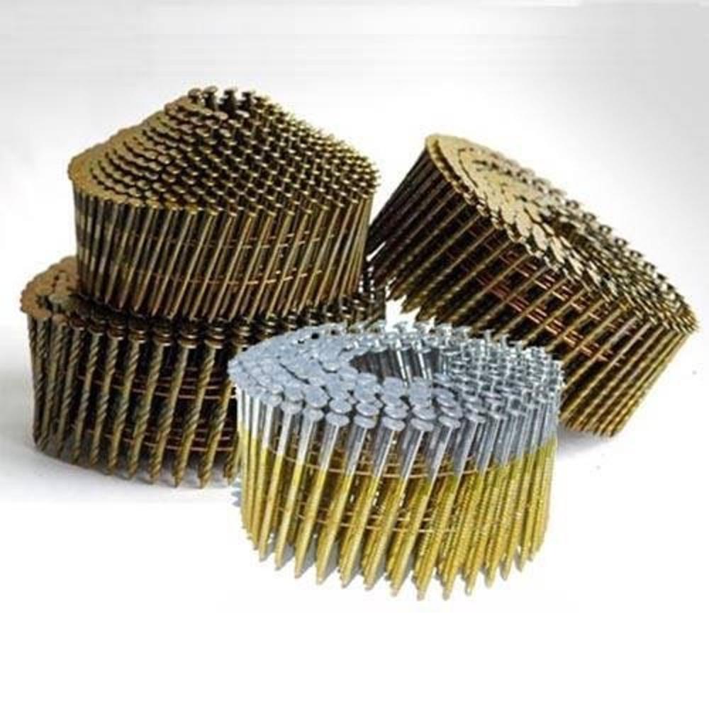 Coil Nail - Color: Zinc / Steel