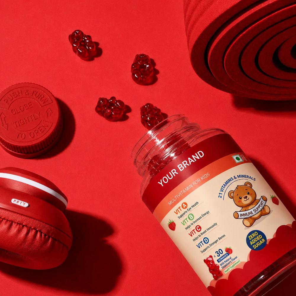 Kids Multivitamin Gummies for Growth & Immunity Support