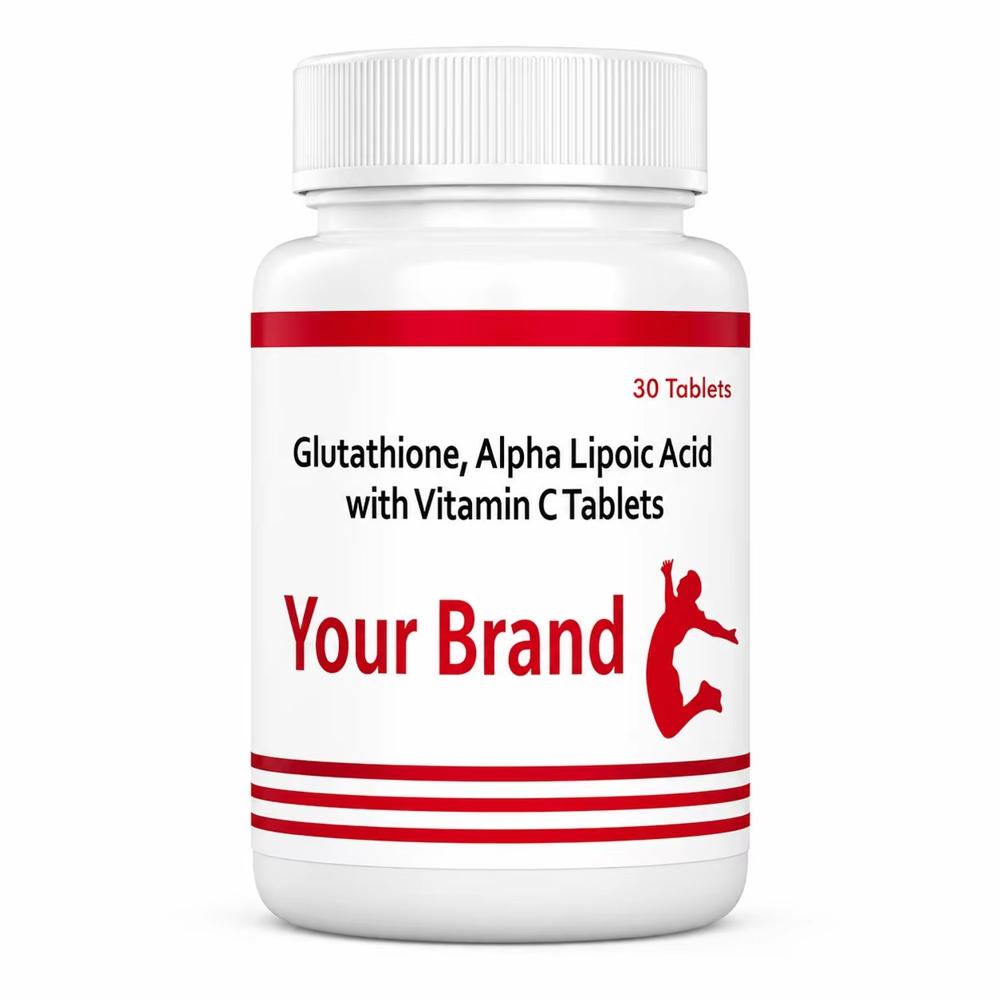 Glutathione, Alpha Lipoic Acid & Vitamin C Tablets