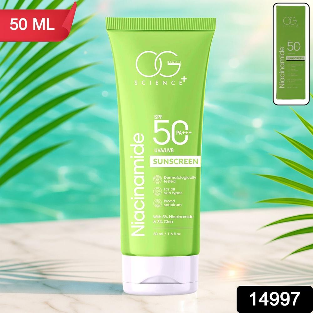Og Beauty Niacinamide Sunscreen Spf 50 Pa+++ - Application: As Per Product Requirement