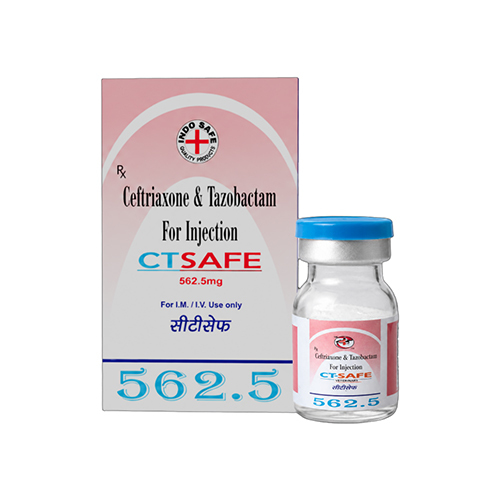 562.5mg Ceftriaxone And Tazobactam For Injection