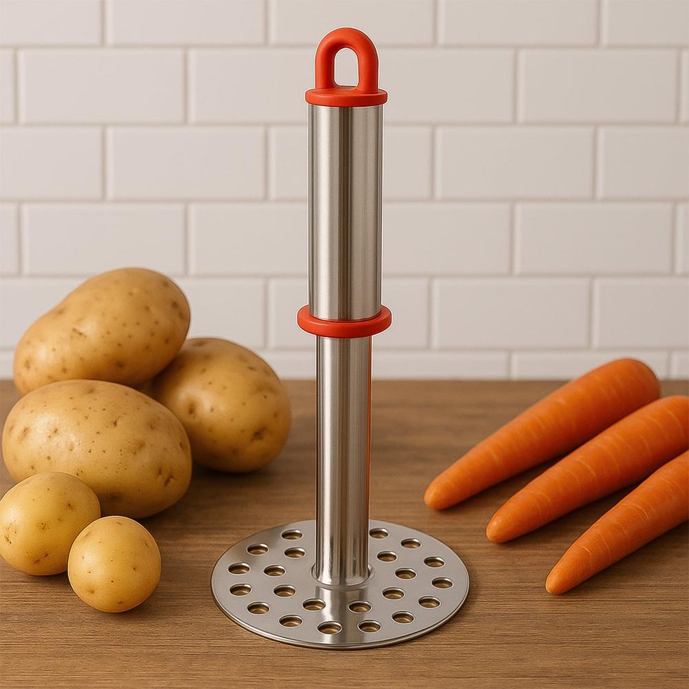 Stainless Steel Potato Masher With Ergonomic Handle (17Cm / 1 Pc) - Application: As Per Product Requirement