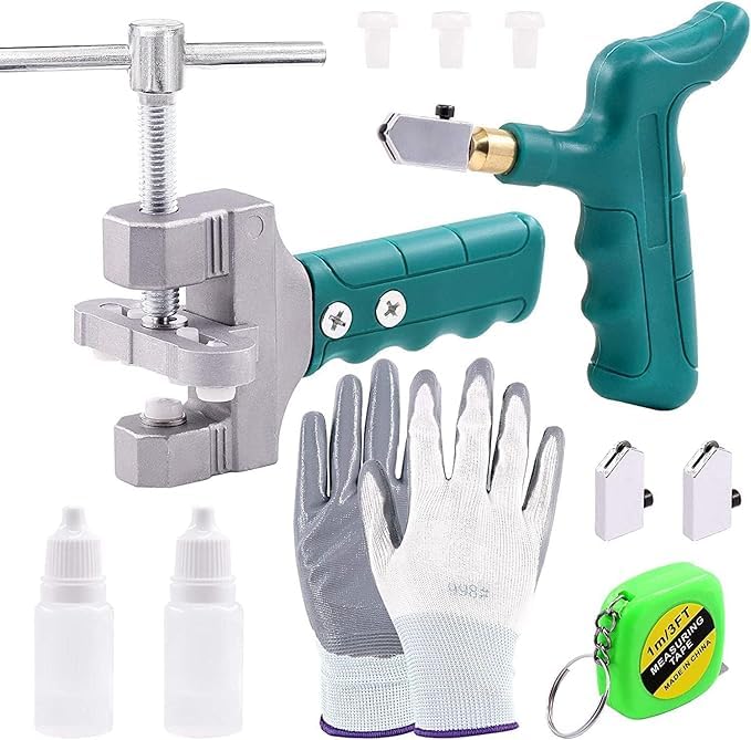 2 In 1 Glass Cutter Tool - Color: Green