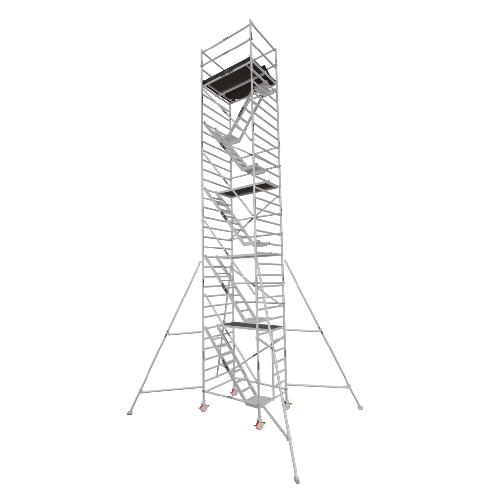 10.2m Aluminium Scaffolding Stairway Version