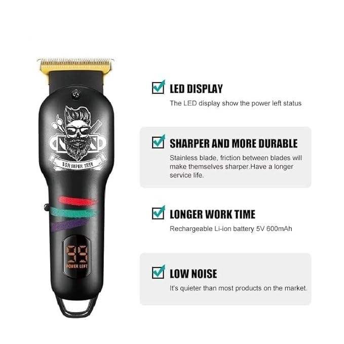 VGR V-971 RECHARGEABLE HAIR TRIMMER