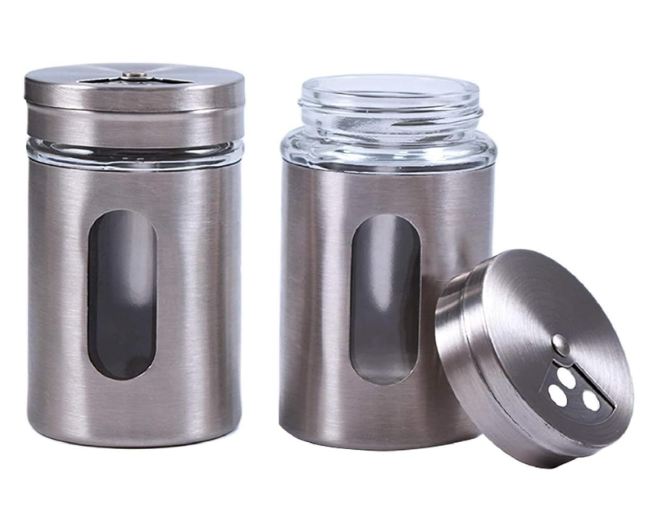 MOSAIC SALT & PEPPER SHAKER WITH STAND HANA