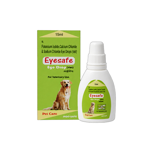 15ml Potassium Lodide Calcium Chloride And Sodium Chloride Eye Drops Vet