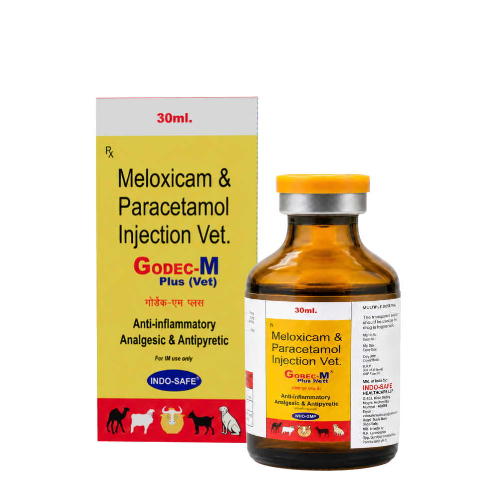 30ml Meloxicam Injection IP Vet