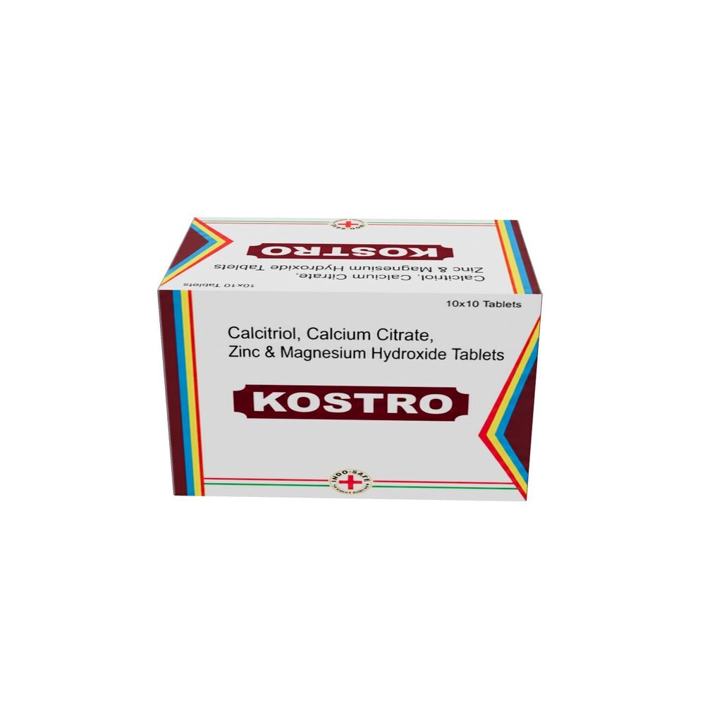 Calcitriol Calcium Citrate Zinc And Magnesium Hydroxide Tablets