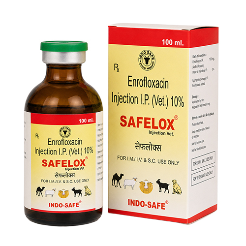 100ml Enrofloxacin Injectio IP Vet