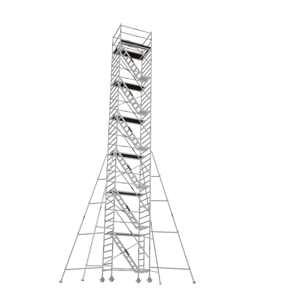 13.2m Aluminium Scaffolding Stairway Version