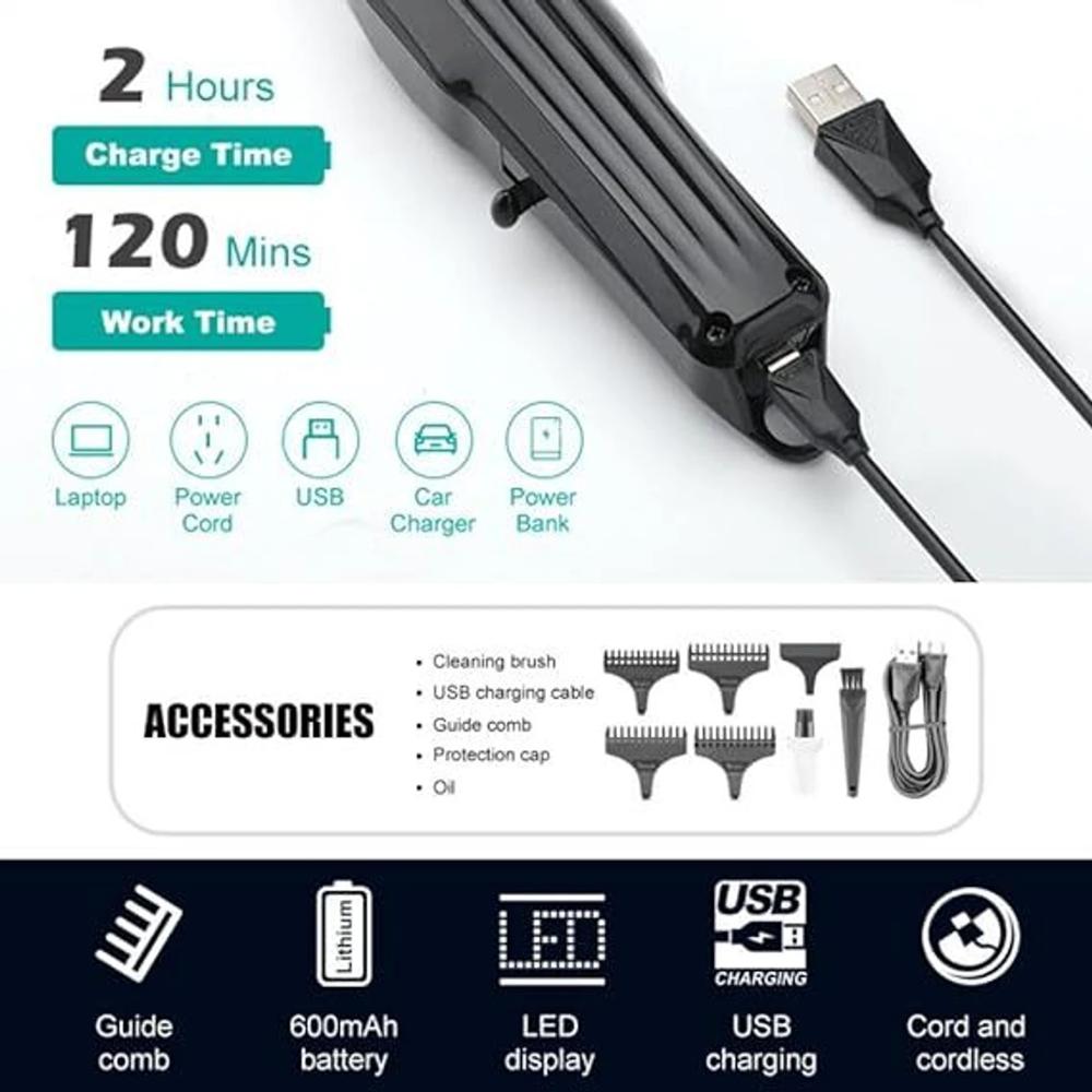 VGR V-982 RECHARGEABLE HAIR TRIMMER