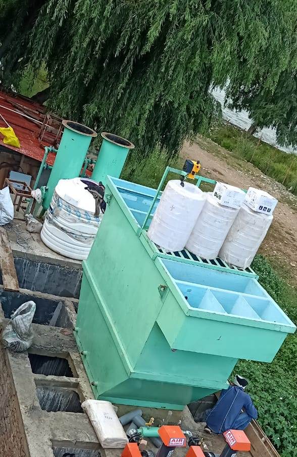 Skid Mounted Effluent Treatment Plant