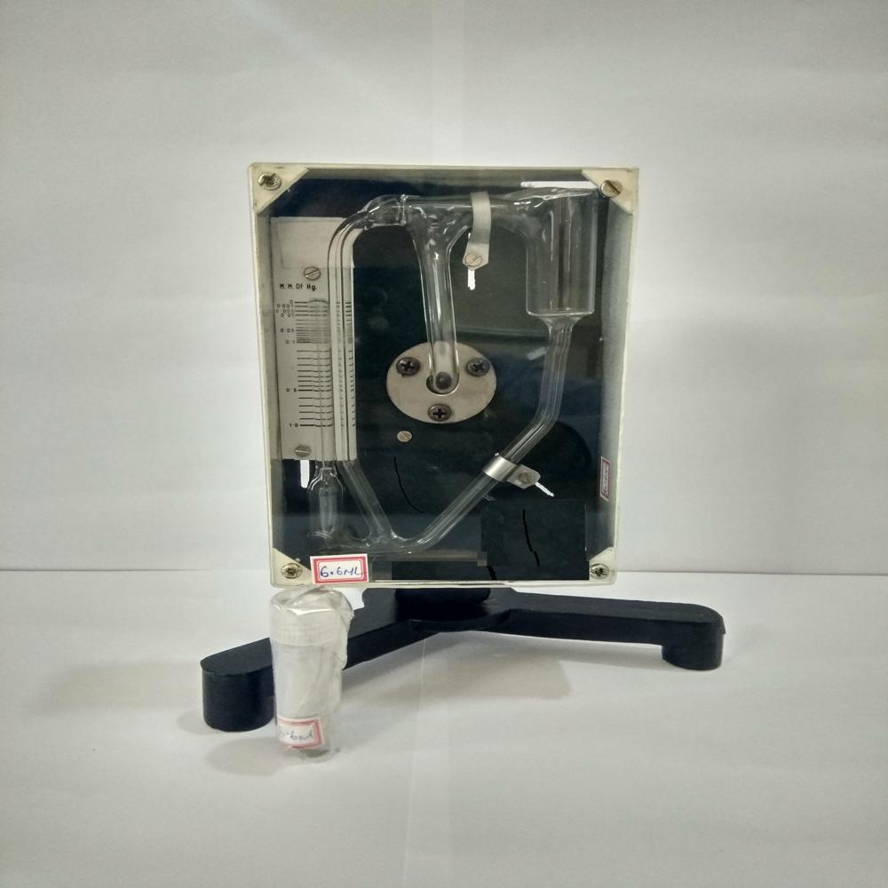 Mcleod Vacuum Gauges - Color: Glass With Stand