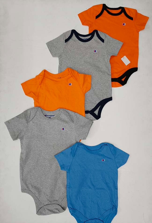 A31346 | Champion Baby Bodysuits Assorted