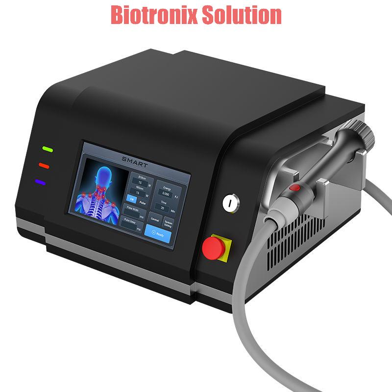 Black High Power Laser Therapy Equipment for Rehabilitation Centers
