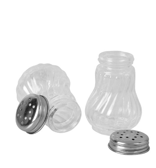 MOSAIC SALT & PEPPER SHAKER WITH STAND BELLY 20% DISCOUNT