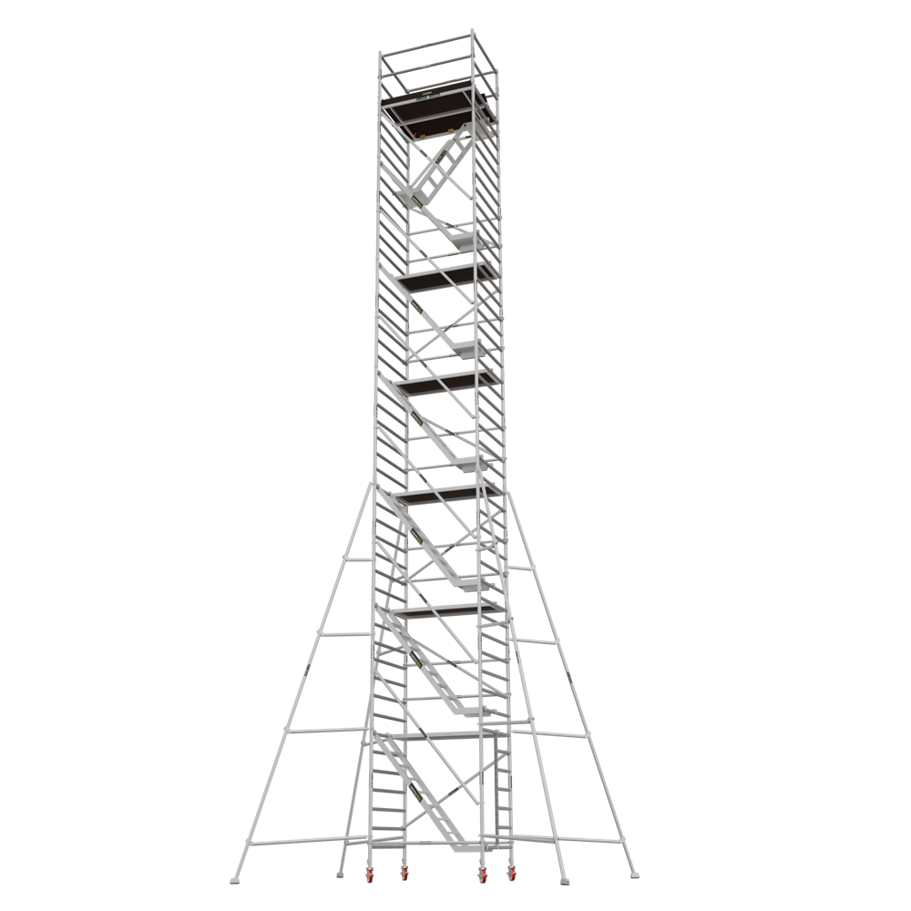 14.2m Aluminium Scaffolding Stairway Version