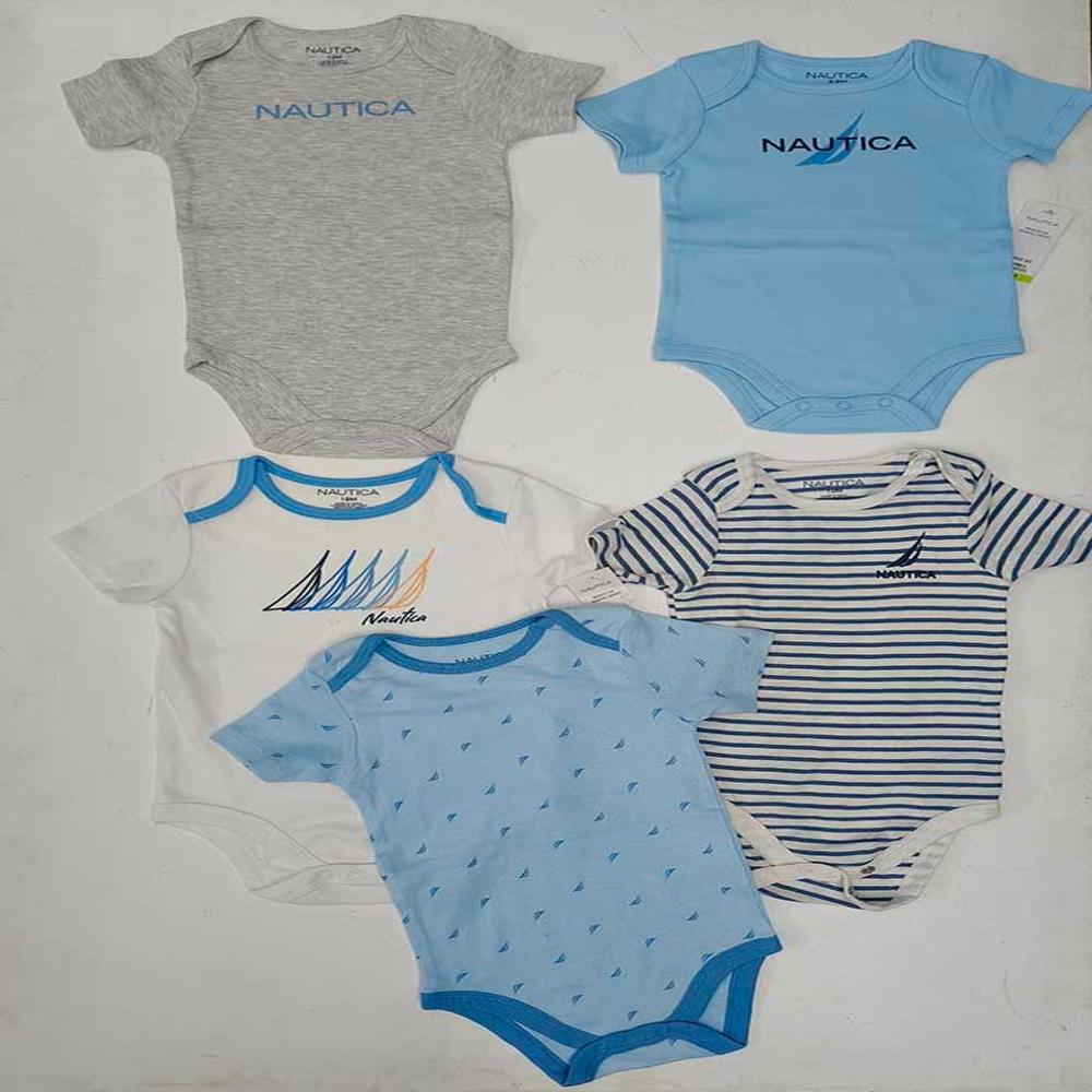 A31347 | Nautica Baby Bodysuits Assorted