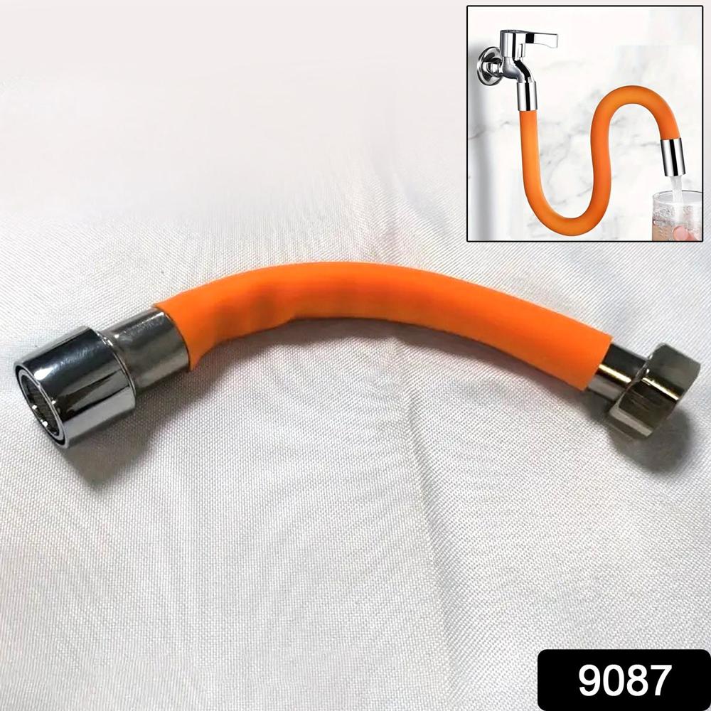 Flexible Water Tap Extender 360 Bending Faucet Extension Tube With Connector (18Cm) - Application: As Per Product Requirement