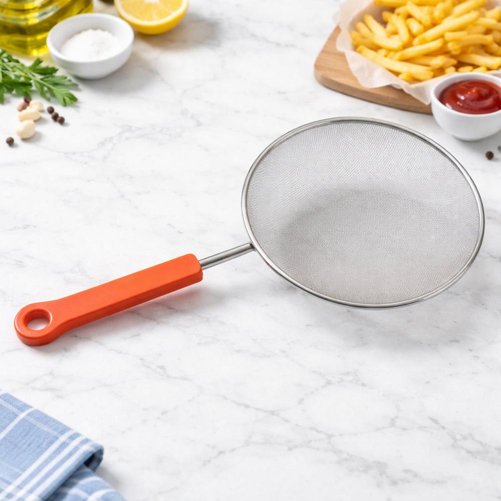 B-Grade Small Size Fine Mesh Kitchen Strainer (1 Pc) - Application: As Per Product Requirement