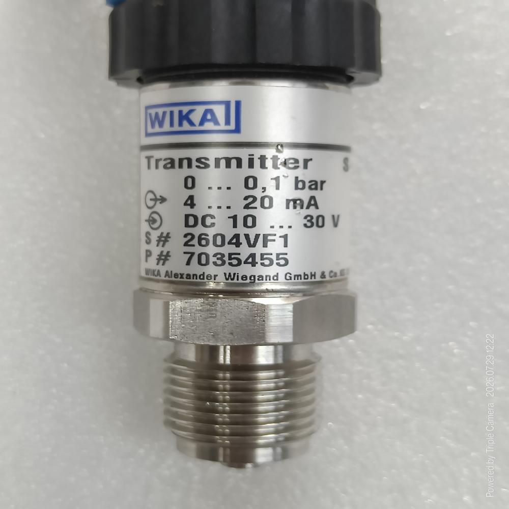 WIKA PRESSURE TRANSMITTER S-10