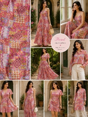 Polyester Georgette Fabric