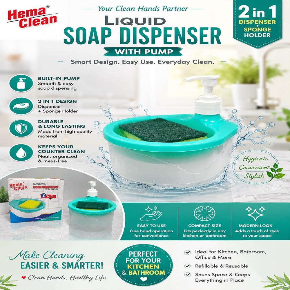 Round Liquid Soap Dispenser