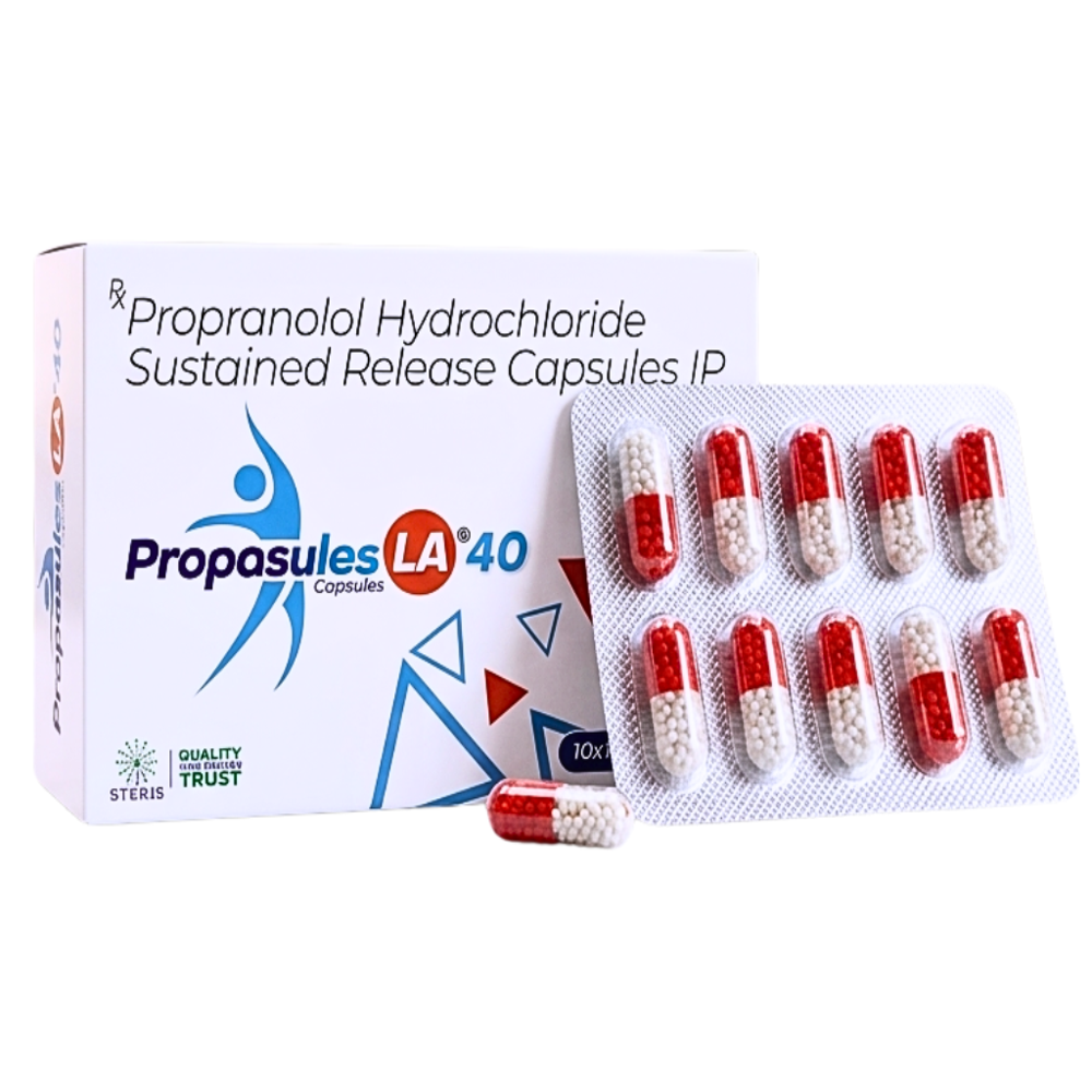 Propranolol Hydrochloride Sustained Release Capsules IP