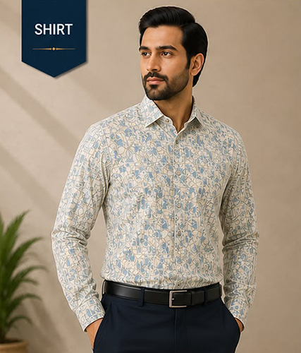 Design No 1615 Printed Shirt
