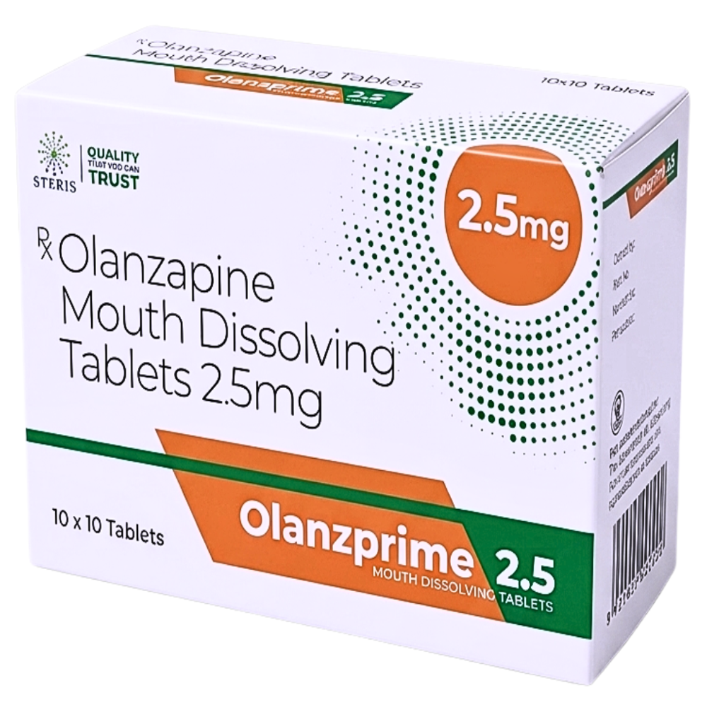 Olanzapine Mouth Dissolving Tablets 2.5 mg