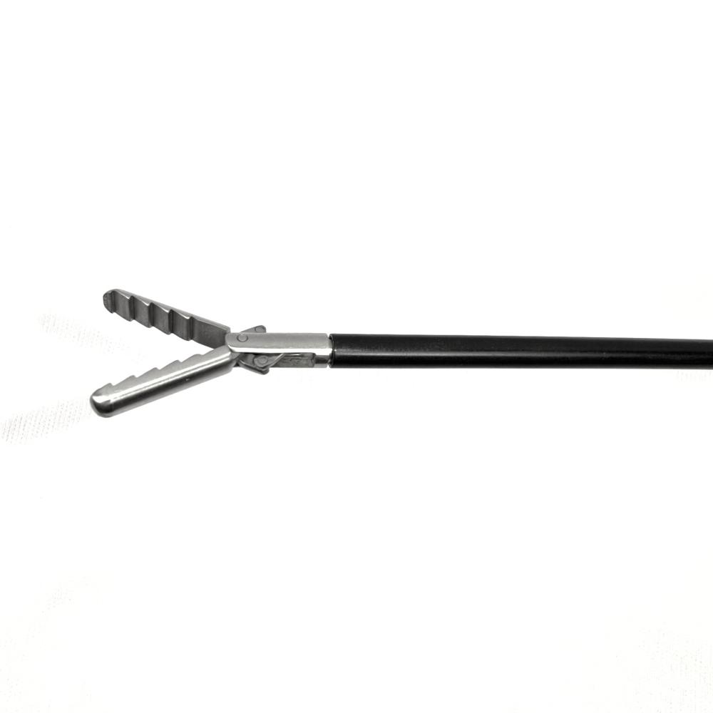 Alligator Forceps 5mm, 33cm with Ratchet Handle
