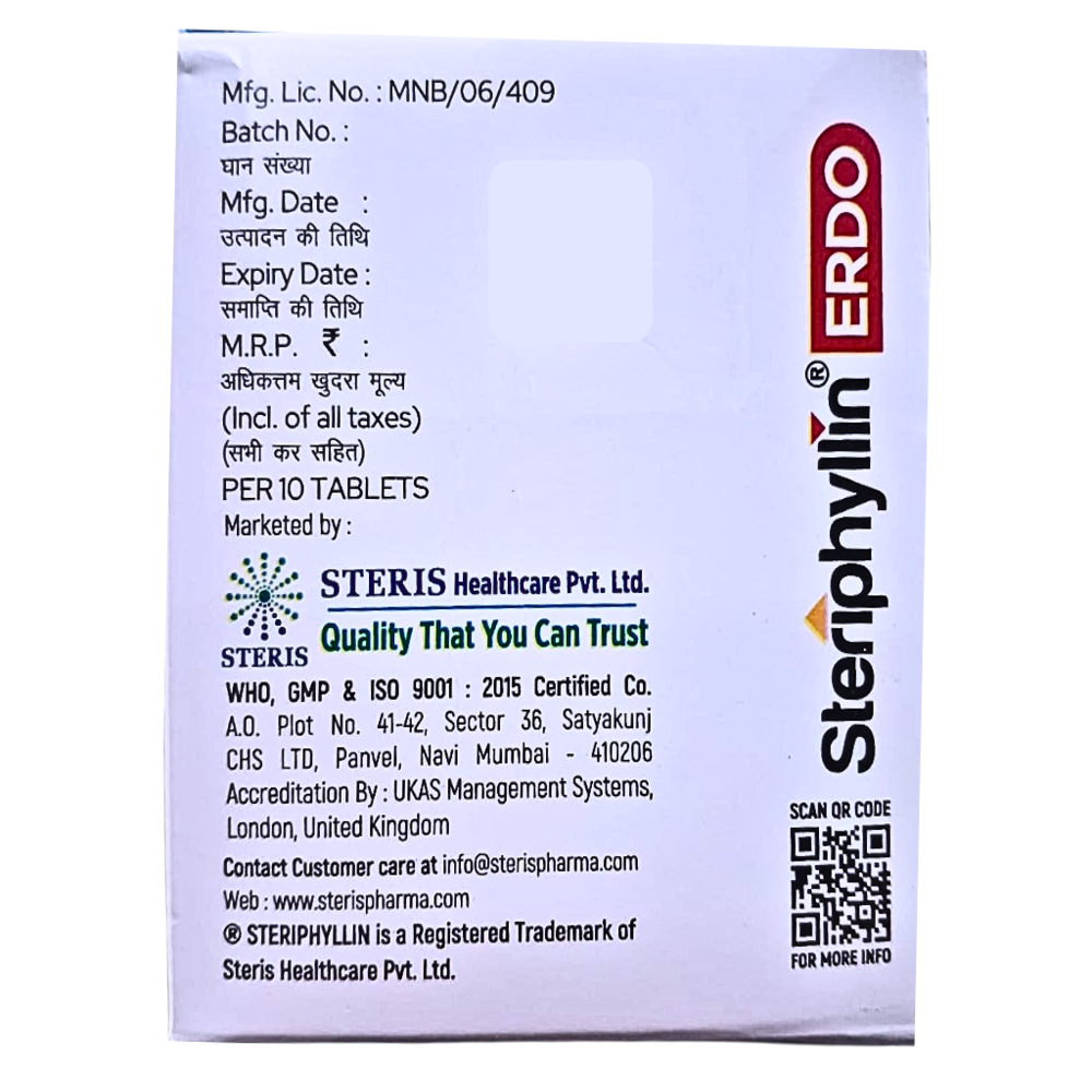 Acebrophylline and Erdosteine Tablets