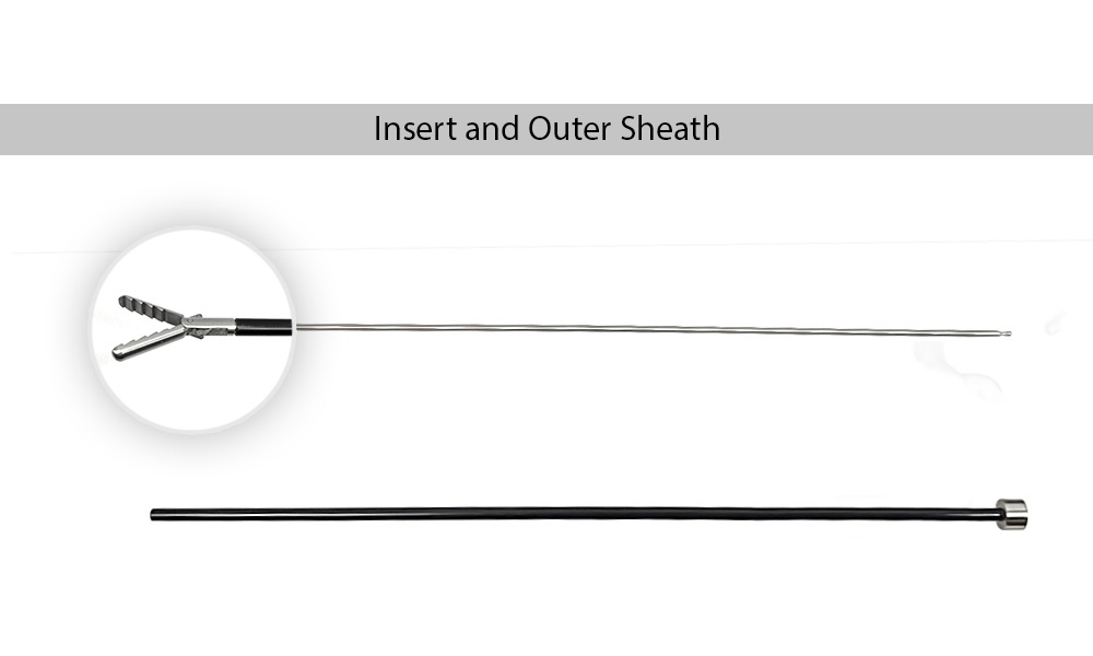 Alligator Forceps 5mm, 36cm