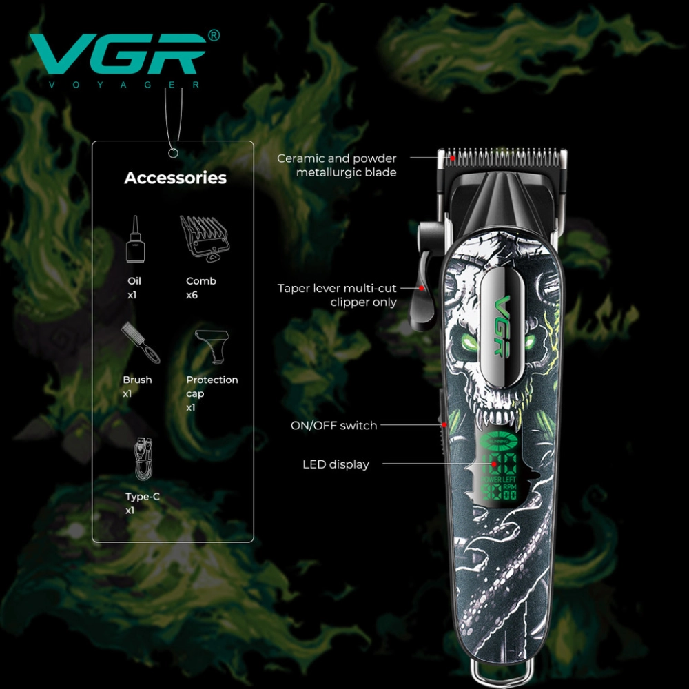 VGR V-279 RECHARGEABLE HAIR CLIPPER