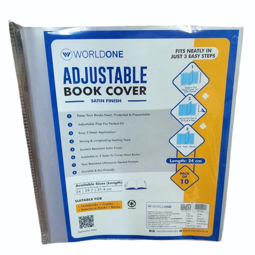 Self Adhesive Sticker Book Cover