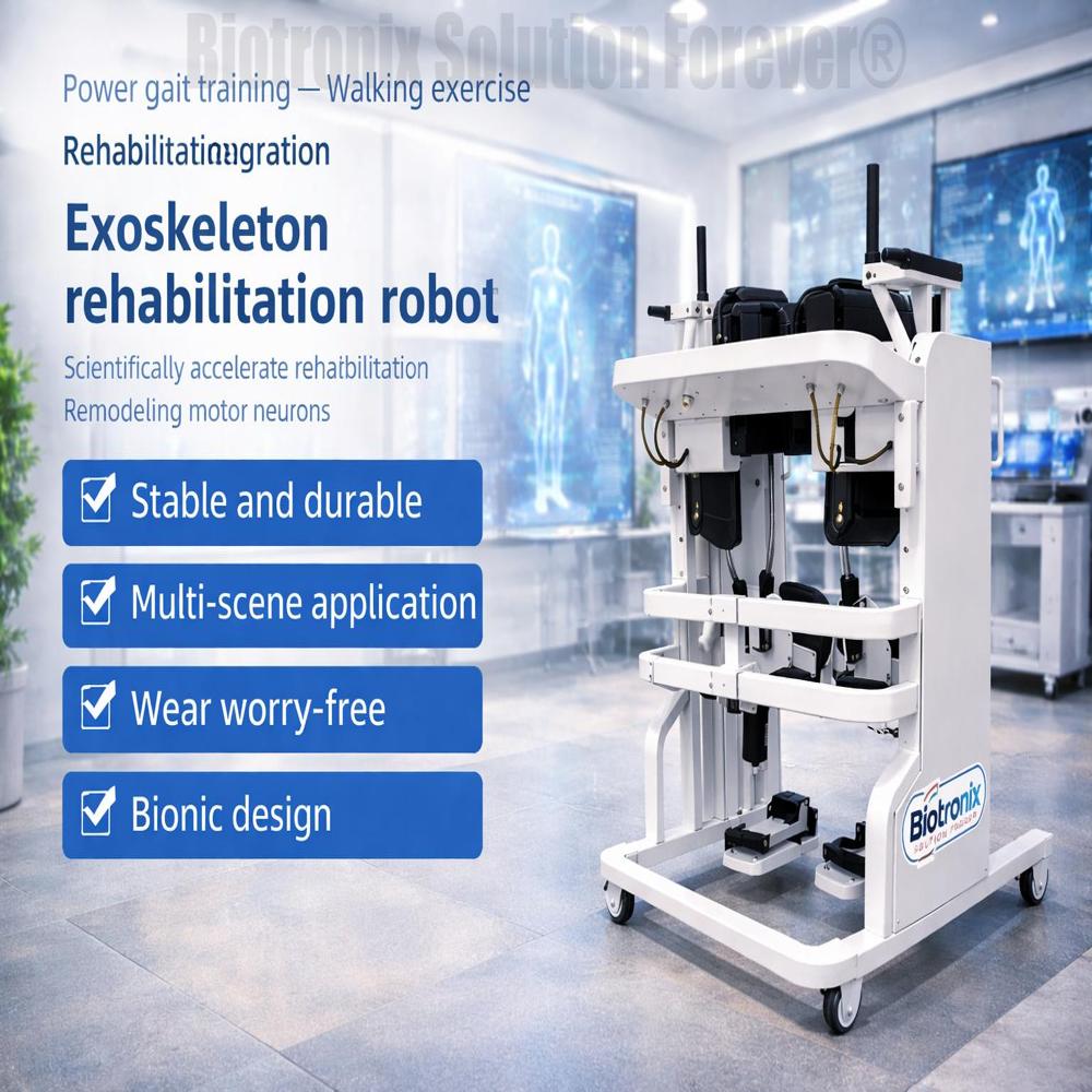Premium Exoskeleton Walking Rehabilitation Robot for Physiotherapy