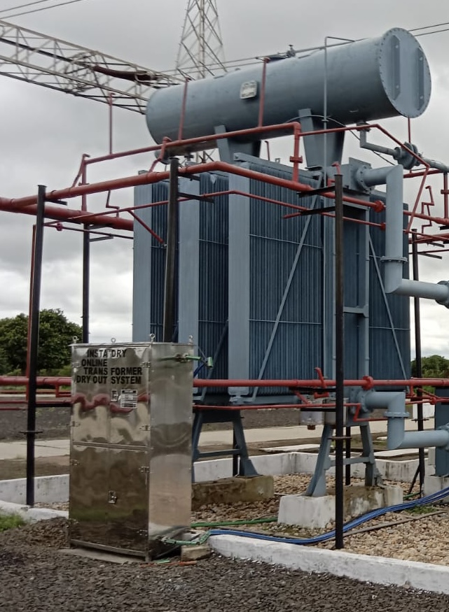 Online Moisture Removal And Transformer Dry Out System