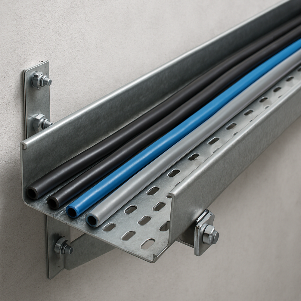 Cable Management System - Dimension (l*w*h): 100 X 50 X 1.2 X 2500 Millimeter (mm)
