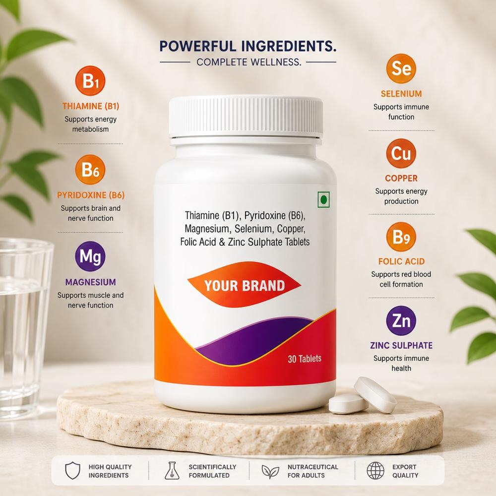 Multivitamin Mineral Tablets with B Complex, Zinc & Selenium