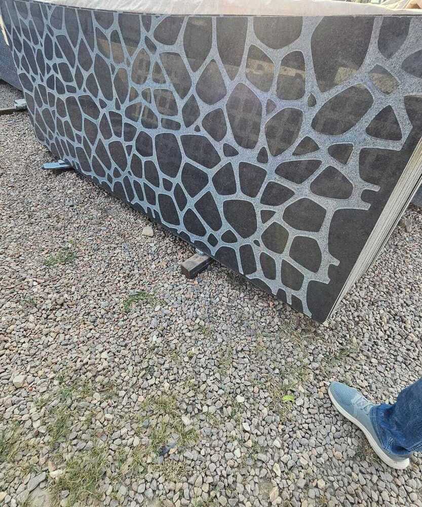 CNC Design Black Rajesthan Grenite Marble