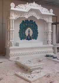 Makrana White Home Marble Temple